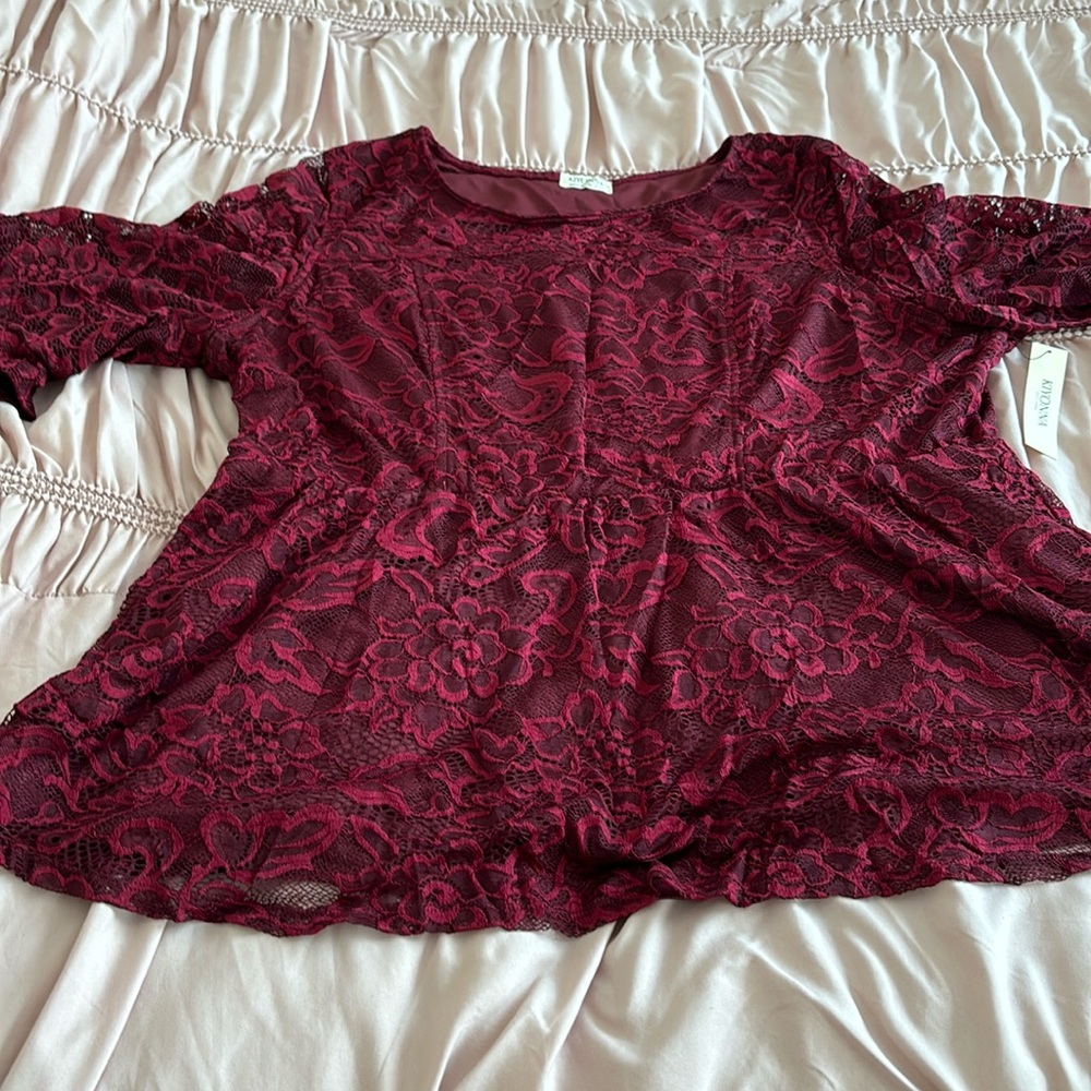 Kiyonna lace top